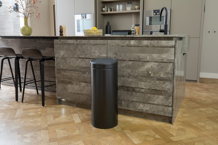 Touch Bin New 30 L, Confident grey Brabantia