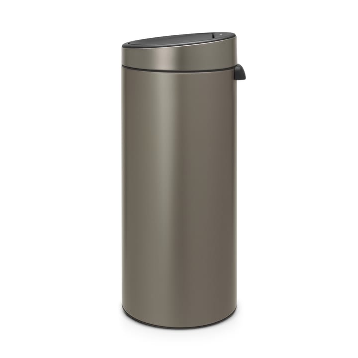 Touch Bin waste bin 30 liters, platinum Brabantia