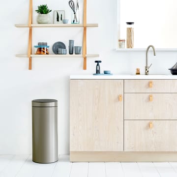 Touch Bin waste bin 30 liters - platinum - Brabantia