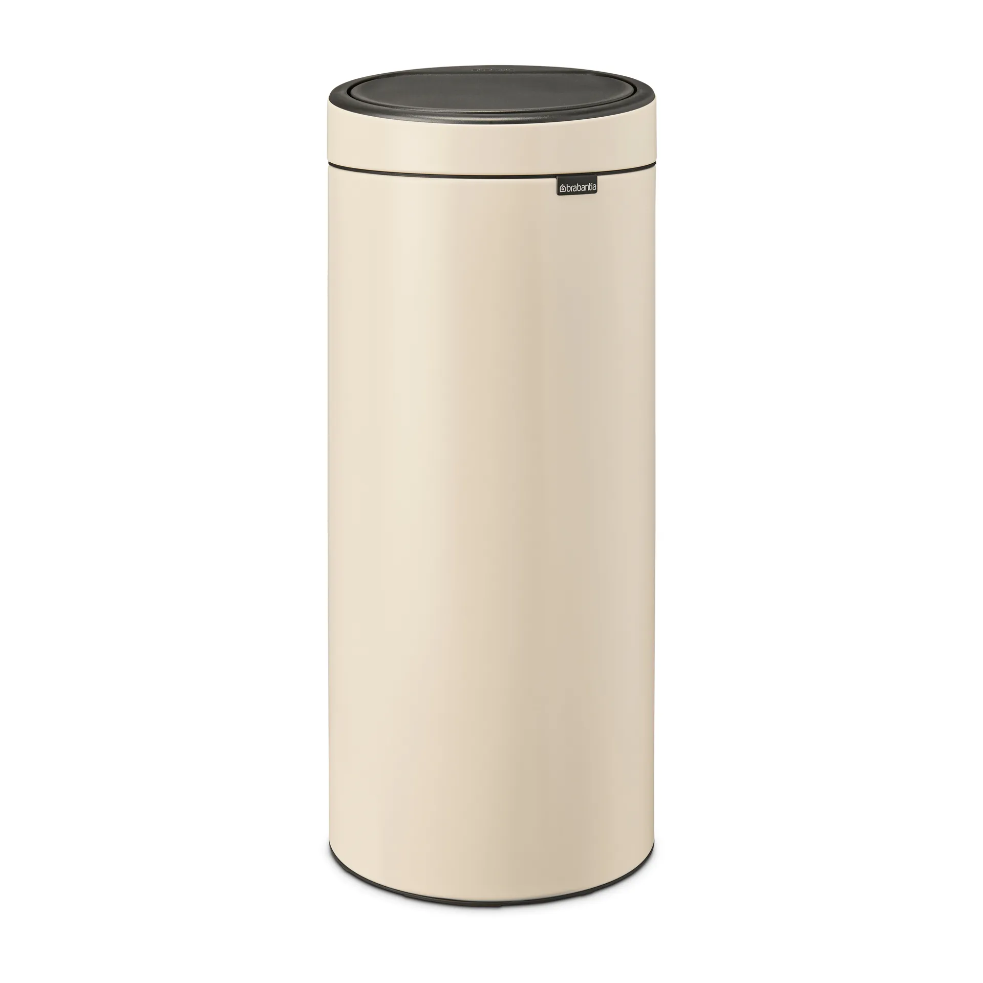 Touch Bin waste bin 30 liters, Soft beige Brabantia