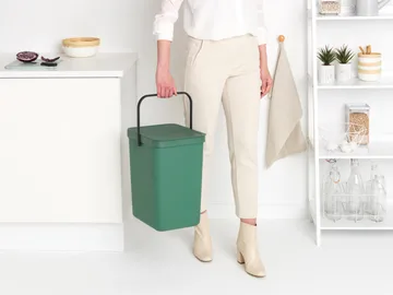 Waste Bin Sort & Go 25L - Fir Green - Brabantia