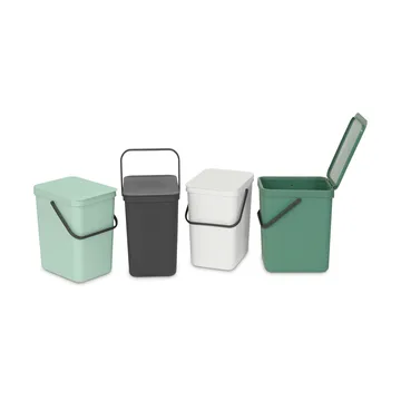 Waste Bin Sort & Go 25L - Jade Green - Brabantia