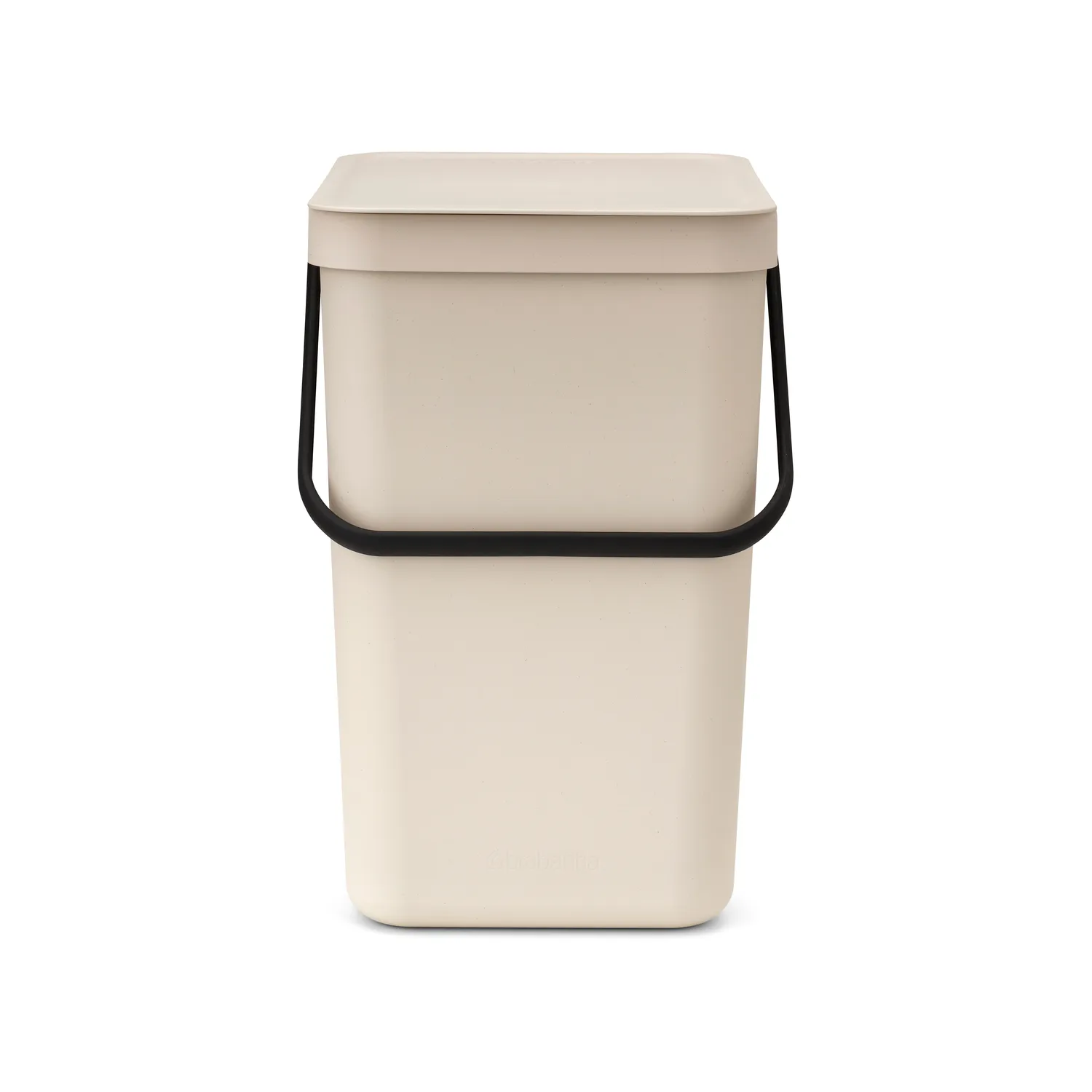 Waste Bin Sort & Go 25L, Soft Beige Brabantia