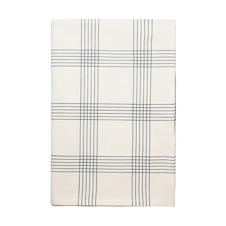 Alice tablecloth - 160x200 cm, Black-Natural - Broste Copenhagen
