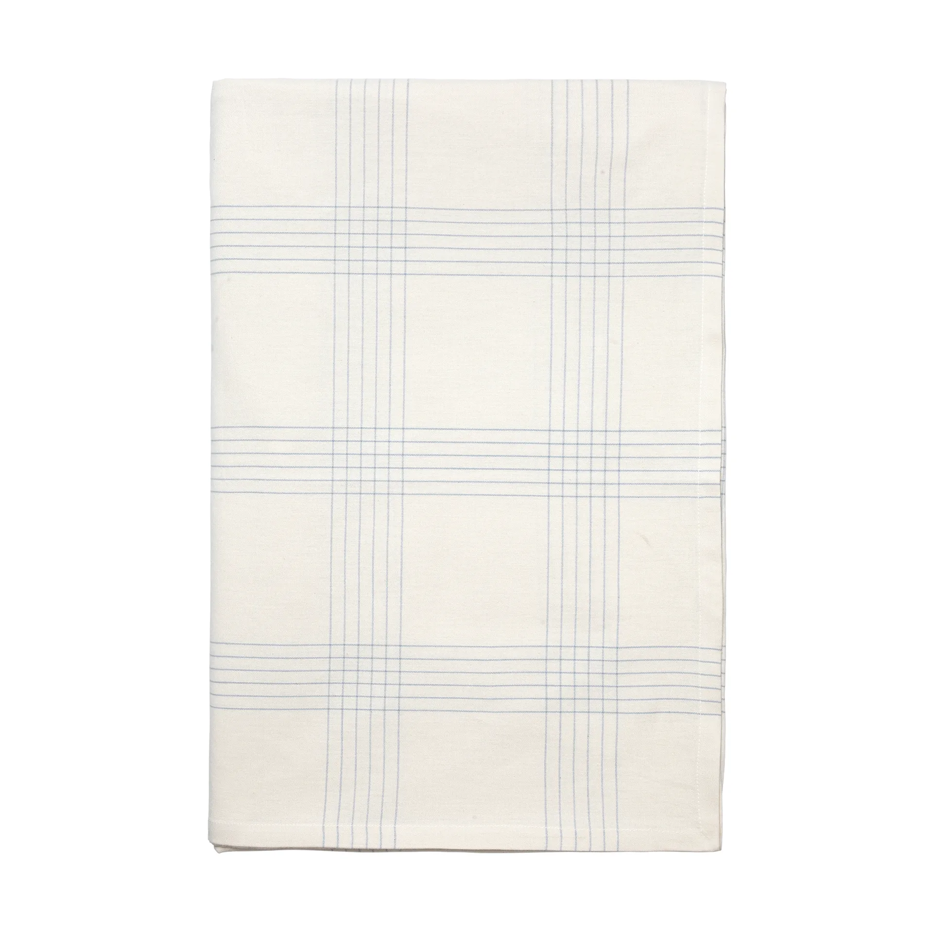Alice tablecloth, 160x200 cm, Dusty blue-Natural Broste Copenhagen