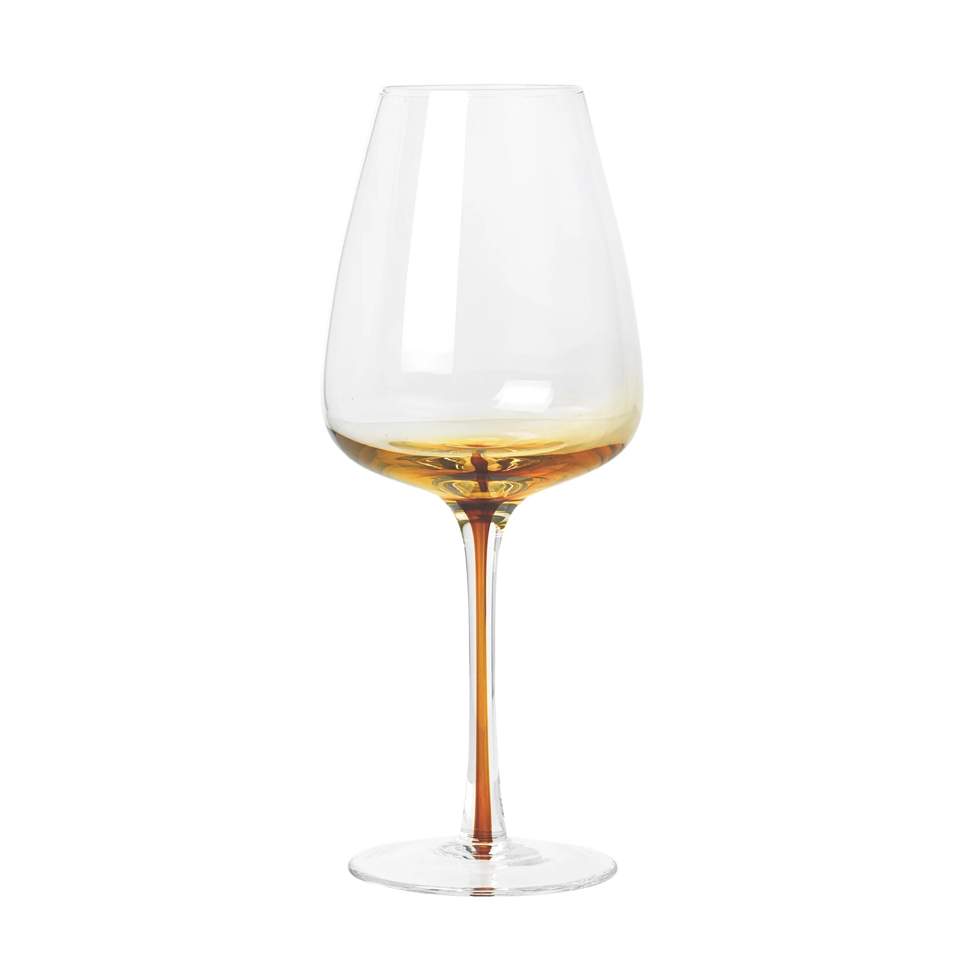 Amber white wine glass, 40 cl Broste Copenhagen