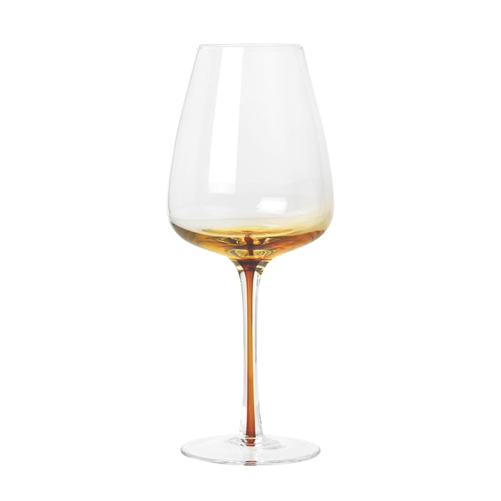 Amber white wine glass, 40 cl Broste Copenhagen