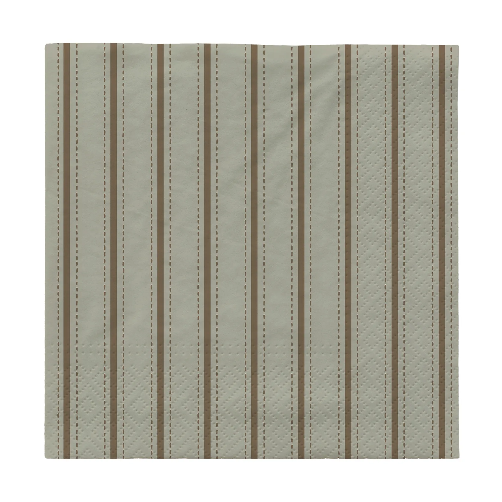Dolly paper napkins 33x33 cm 20-pack, Desert sage-dark green Broste Copenhagen