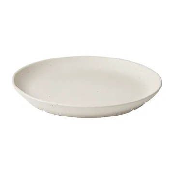Eli small plate Ø20 cm - Mat soft light Grey - Broste Copenhagen