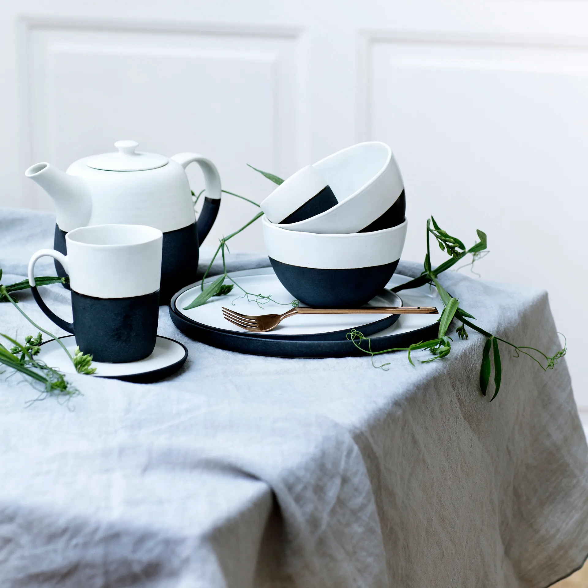 Esrum mug with ear, 11 cm Broste Copenhagen