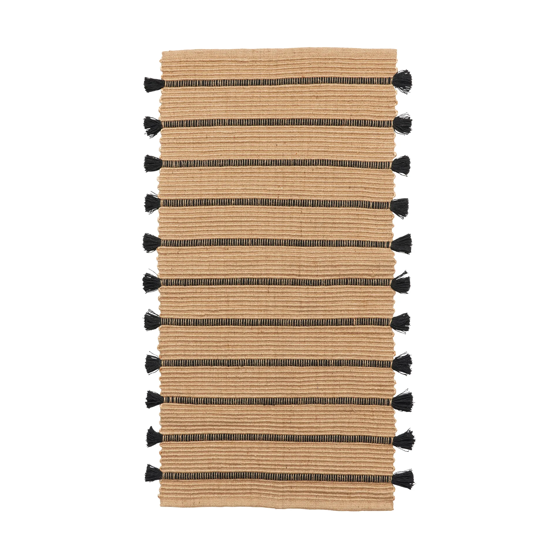 Ezra rug 70x140 cm, Natural black Broste Copenhagen