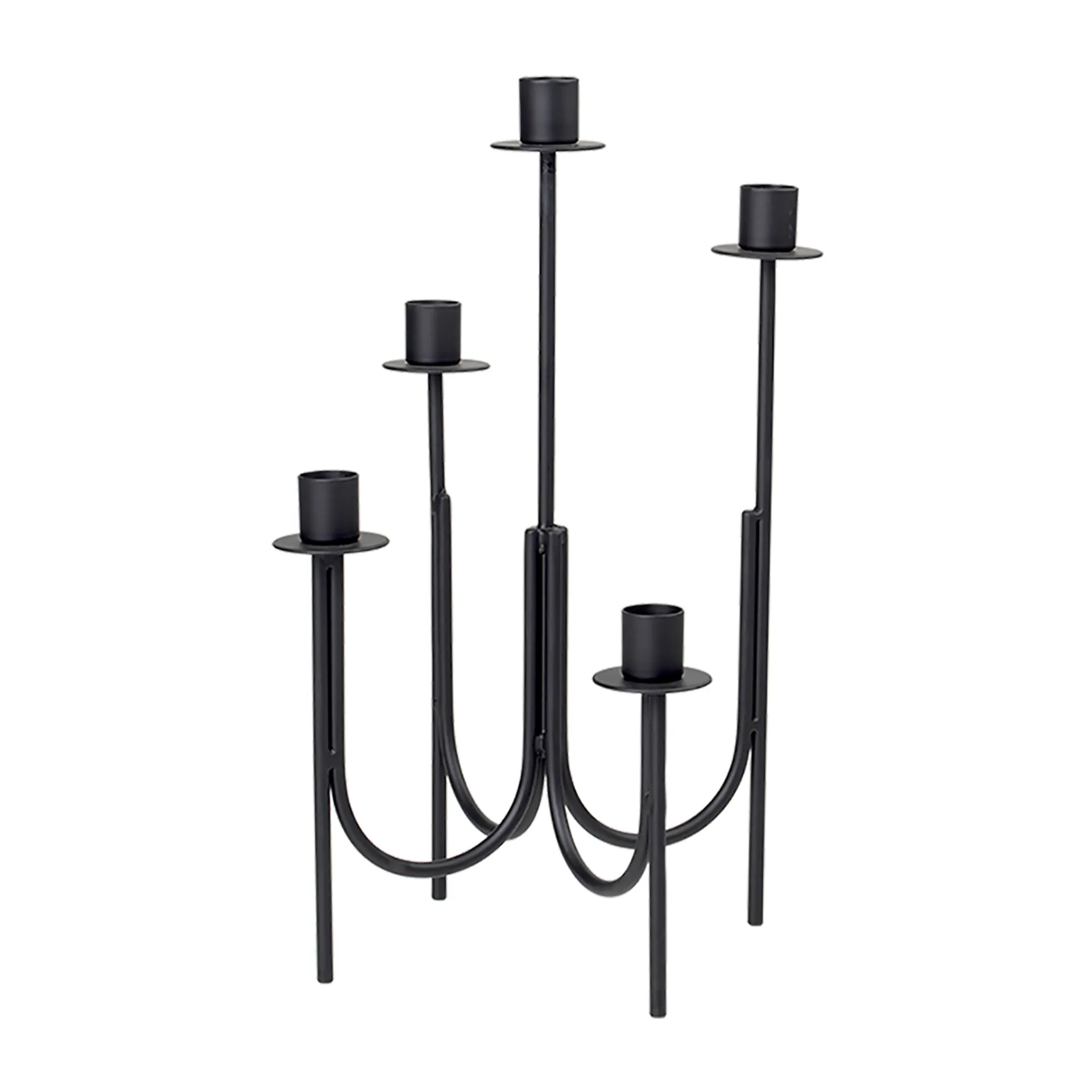 Farri candle sticks, Iron black Broste Copenhagen