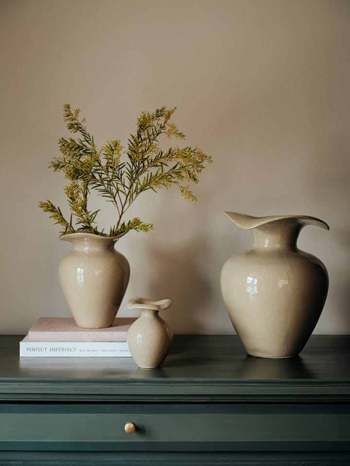 Florentina vase S 22.5, Beige Broste Copenhagen