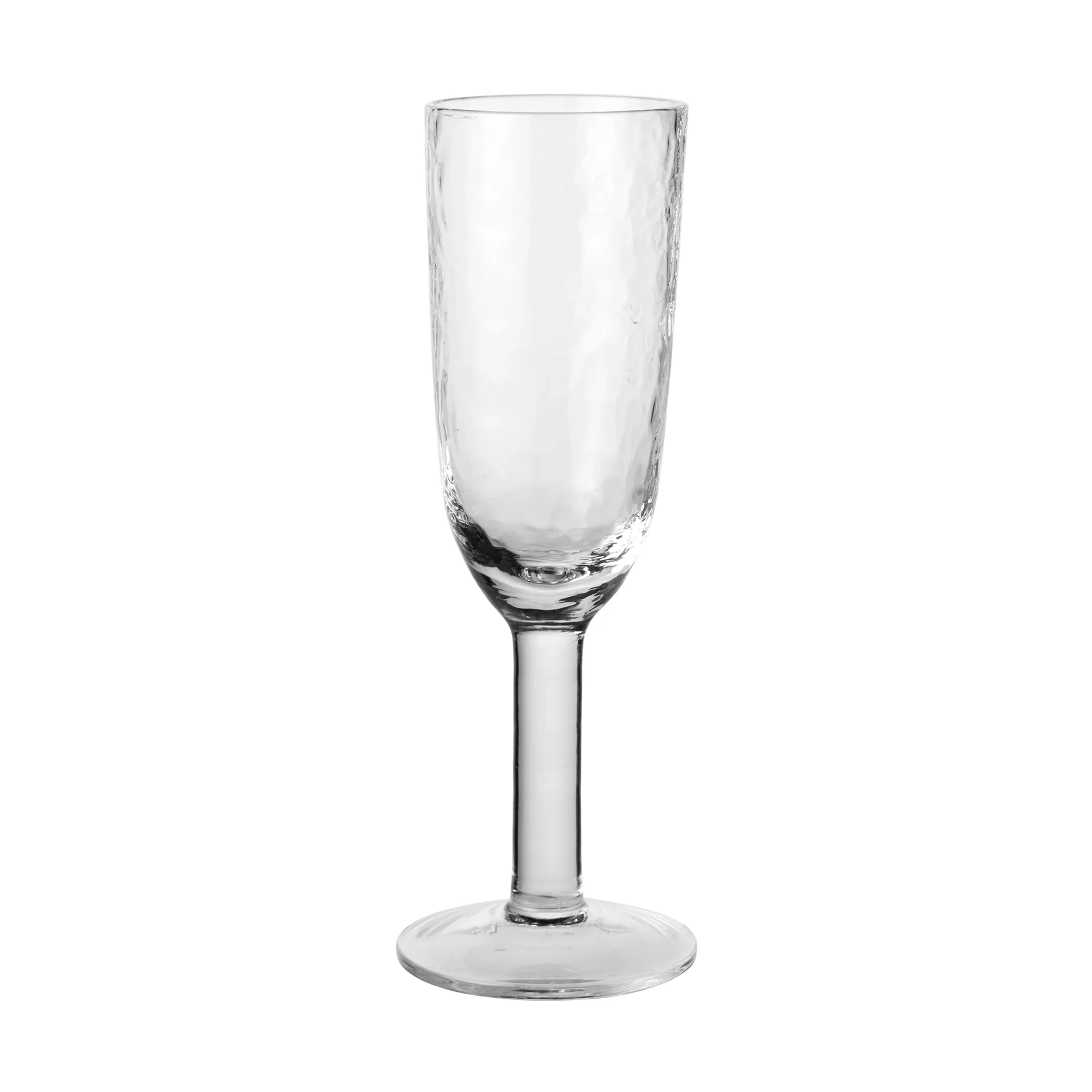 Hammered champagne glass 20 cl, Clear Broste Copenhagen