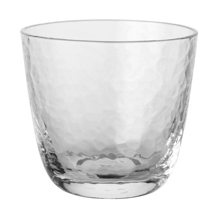 Hammered tumbler 15 cl - Clear - Broste Copenhagen