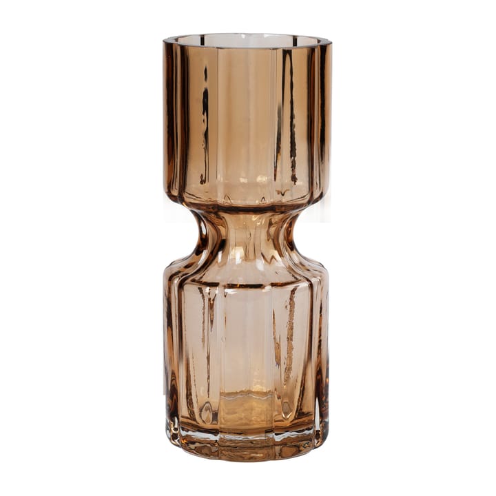 Hyacint glass vase 20 cm, Indian Tan Broste Copenhagen