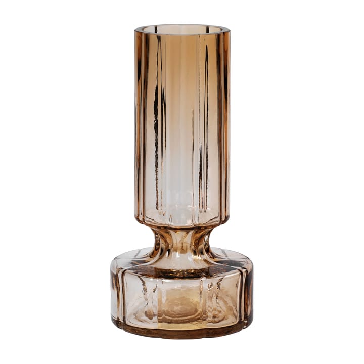 Hyacint glass vase 24.9 cm, Indian tan Broste Copenhagen