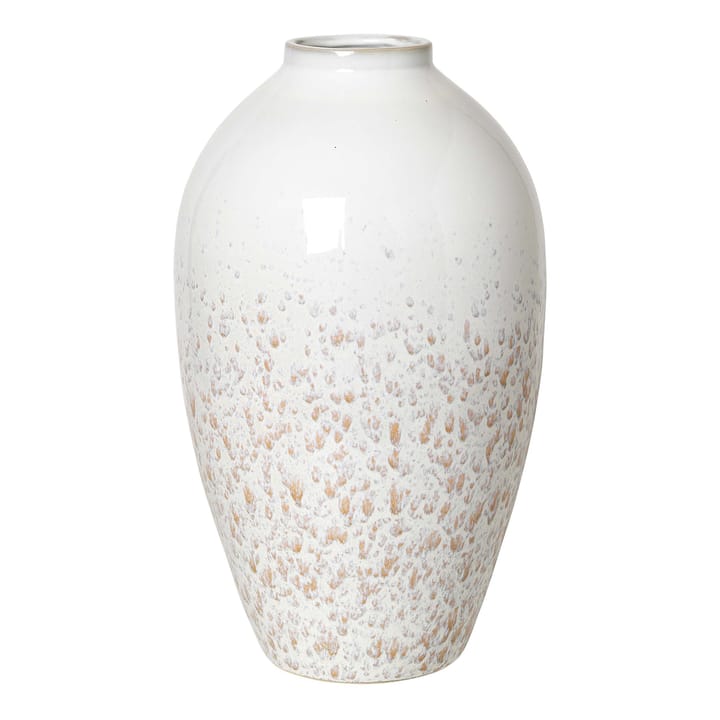 Ingrid ceramic vase 40 cm, rainy day-indian tan Broste Copenhagen