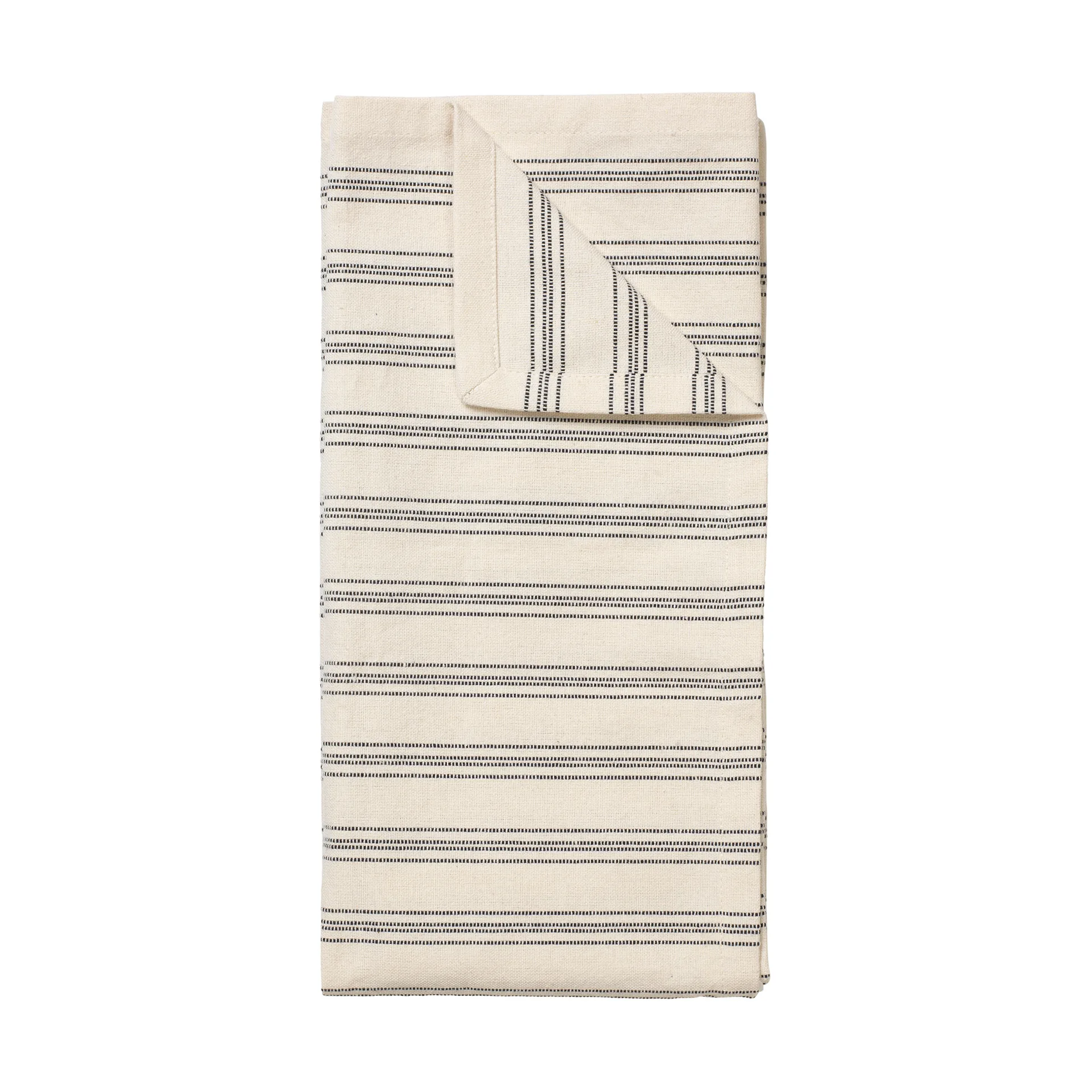 Karl kitchen towel 50x70 cm, Black-natural Broste Copenhagen