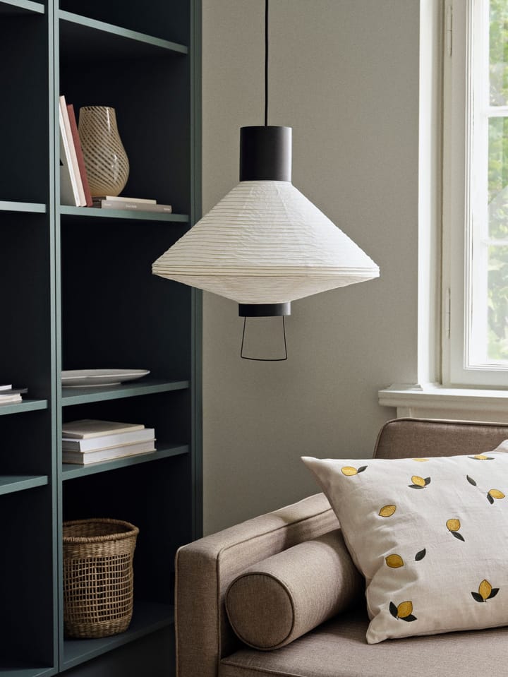 Lemon pillowcase 50x50 cm, Golden yellow Broste Copenhagen