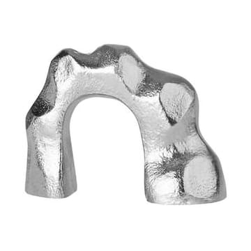 Lumos candle holder 7x9.5 cm - Metal Finish - Broste Copenhagen