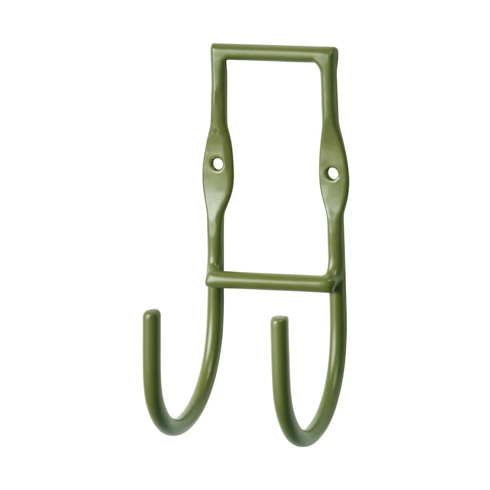 Maggie wall hook 9.5 cm, Army green Broste Copenhagen