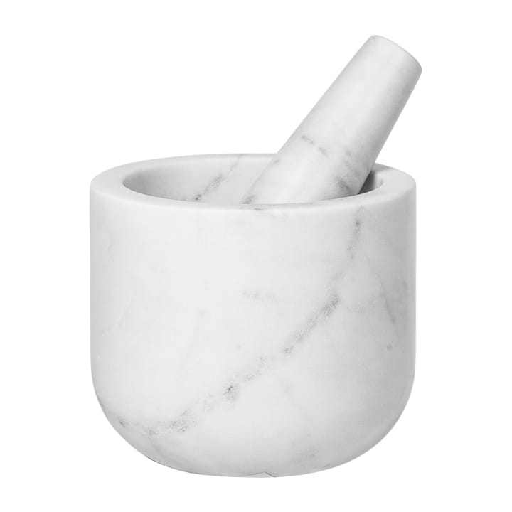 Marina mortel marble - White - Broste Copenhagen