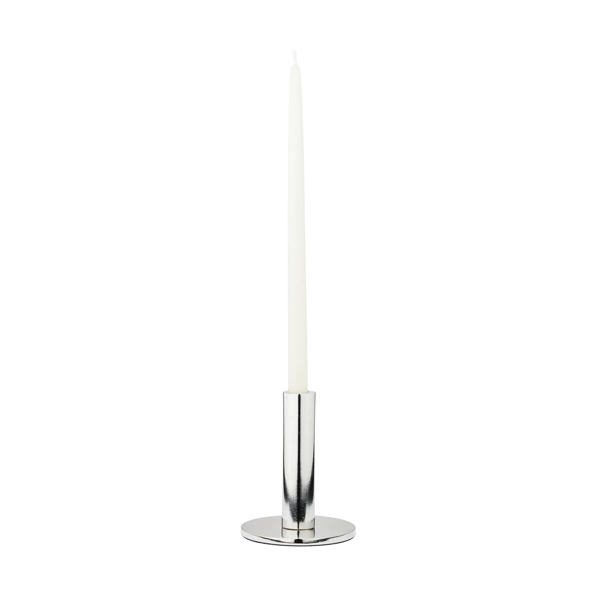 Maro candlestick, Silver finish, 9.5 cm Broste Copenhagen