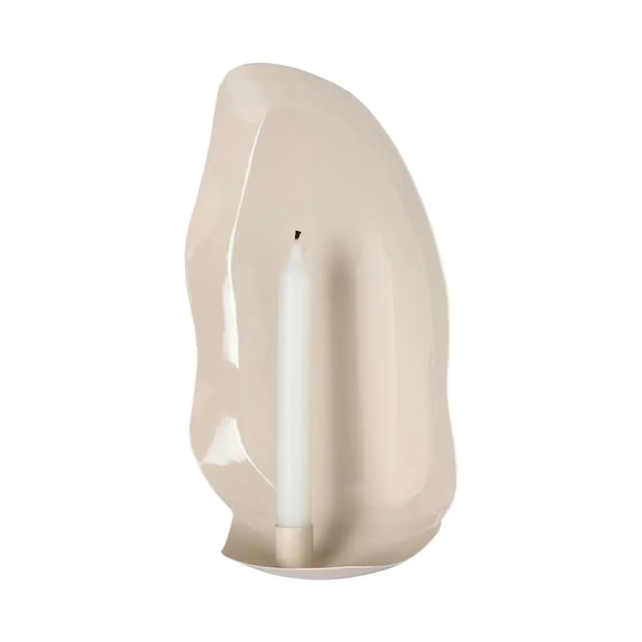 Mie wall candle holder 20x30 cm, Gray Broste Copenhagen