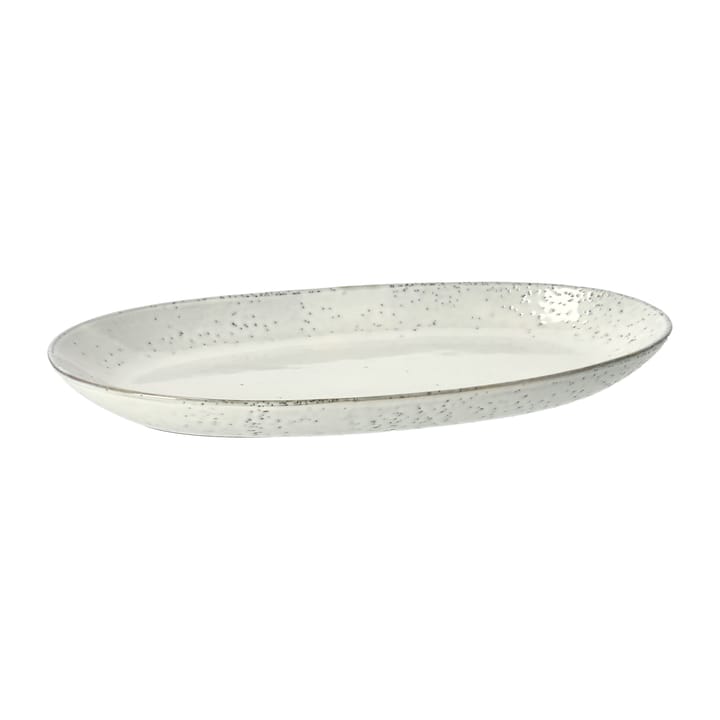 Nordic Sand oval serving platter, 30x17 cm Broste Copenhagen