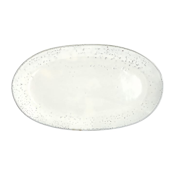 Nordic Sand oval serving platter, 30x17 cm Broste Copenhagen