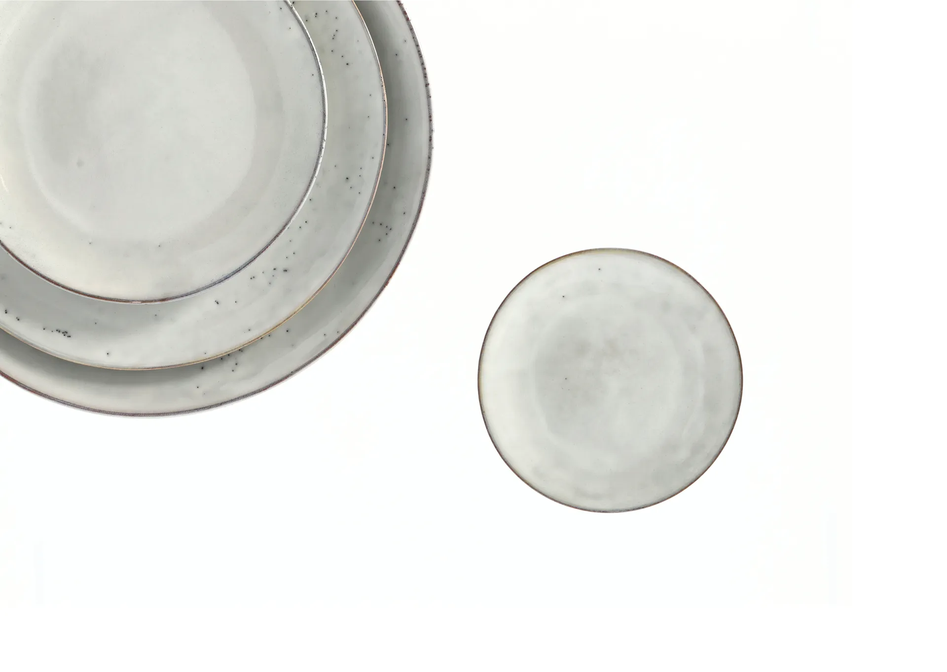 Nordic Sand plate, Ø15 cm Broste Copenhagen