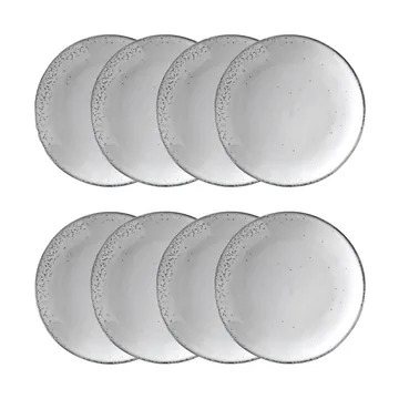 Nordic Sand plate Ø20 cm 8-pack - Broste Copenhagen