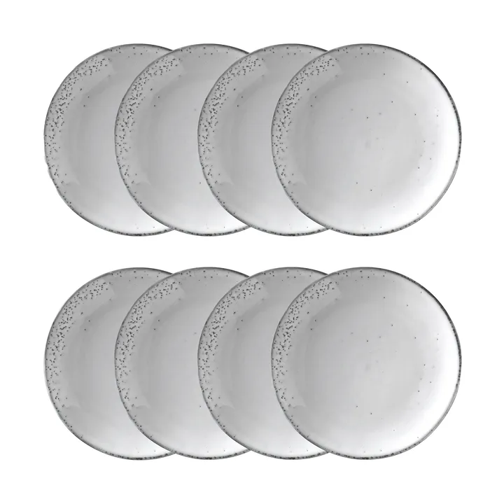Nordic Sand plate Ø20 cm 8-pack - Broste Copenhagen