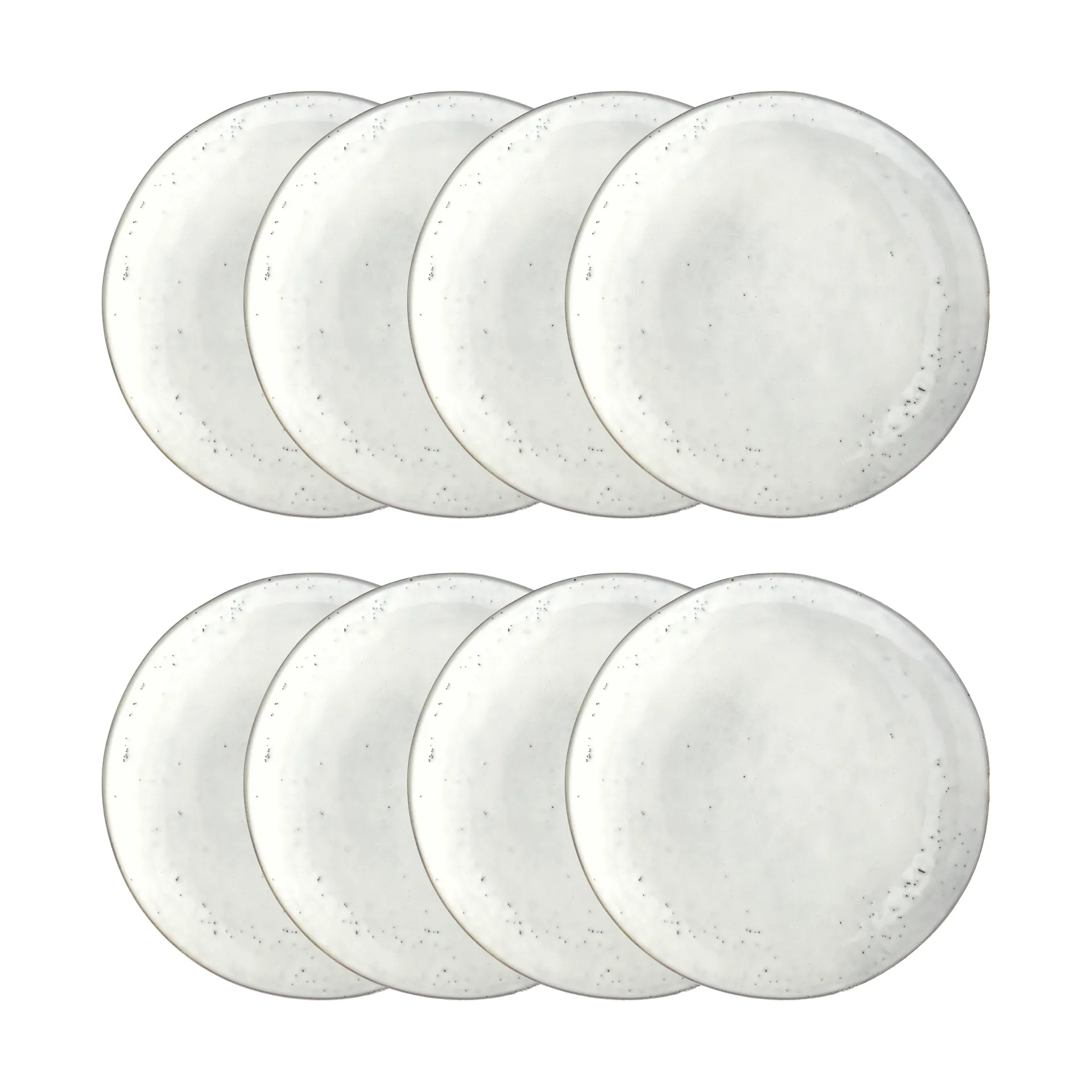 Nordic Sand plate Ø26 cm 8-pack Broste Copenhagen