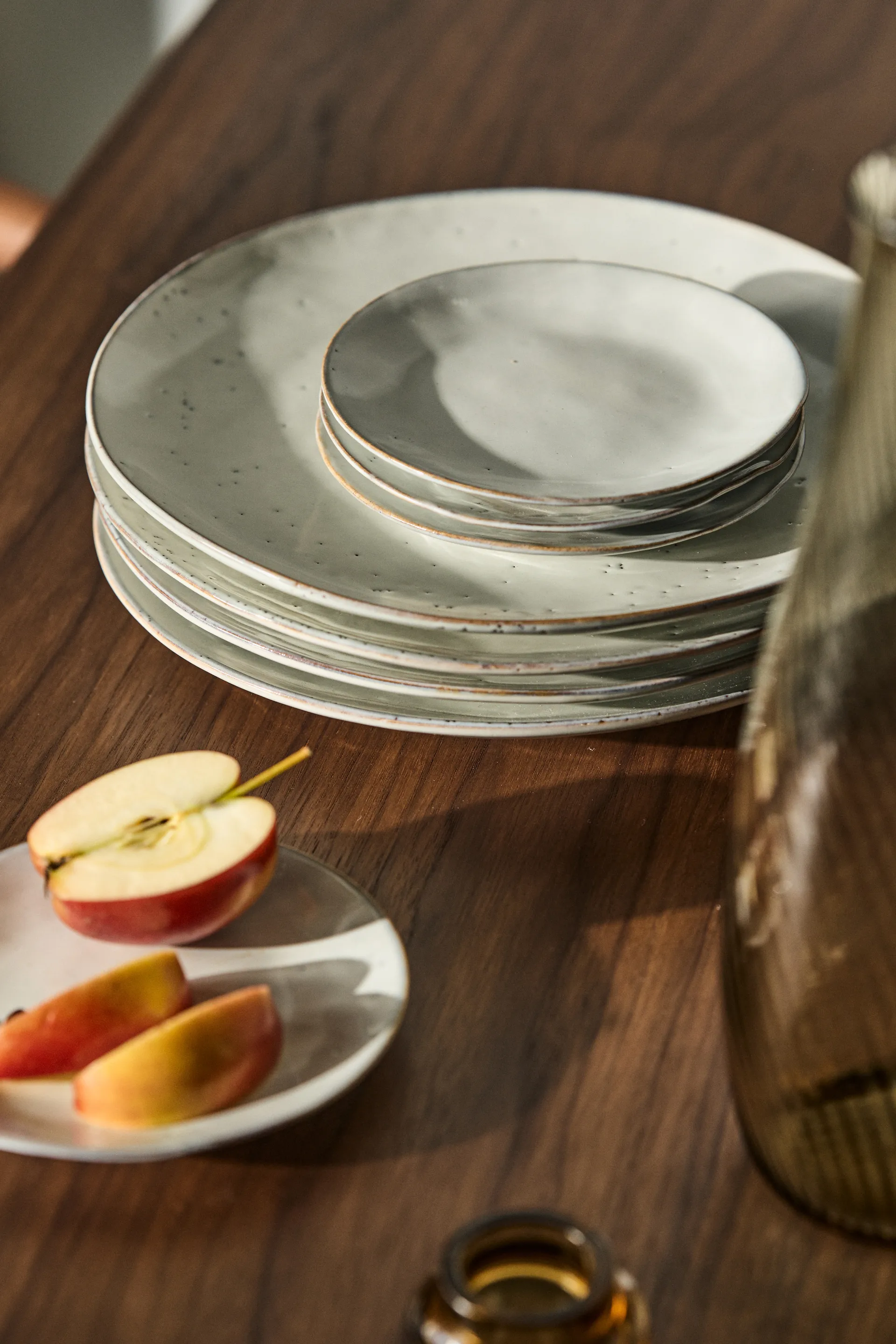 Nordic Sand plate Ø26 cm 8-pack Broste Copenhagen