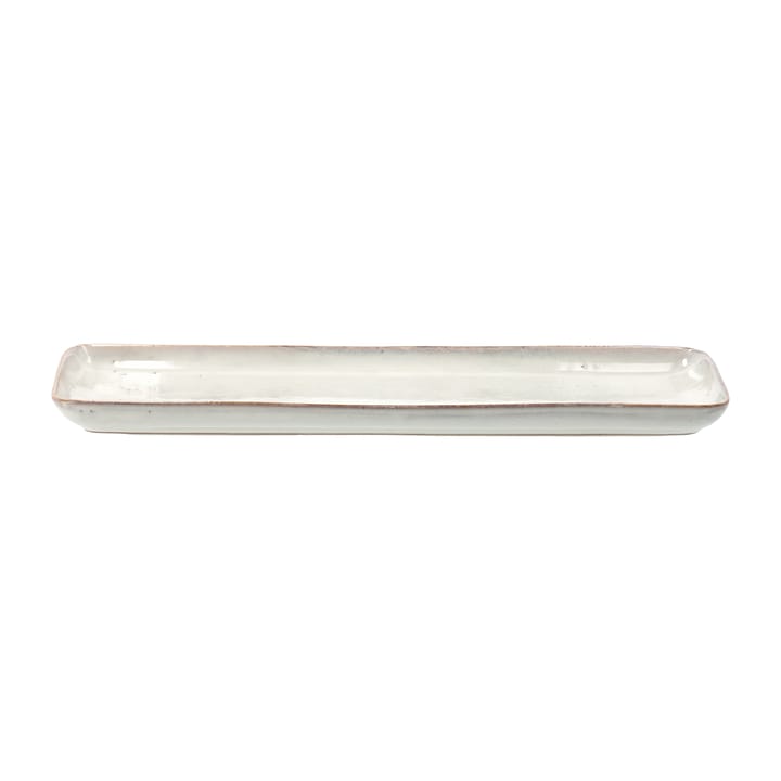 Nordic Sand rectangular plate - 12.5x35 cm - Broste Copenhagen