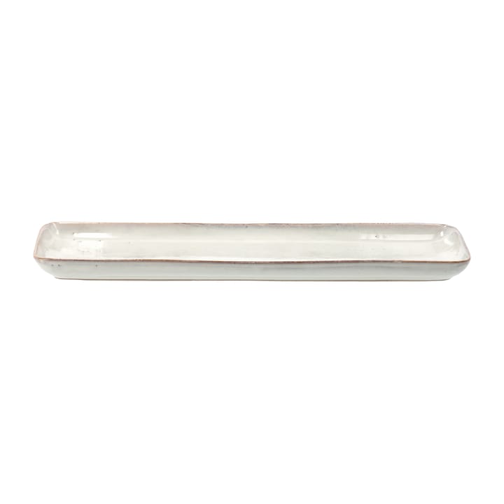 Nordic Sand rectangular plate - 12.5x35 cm - Broste Copenhagen