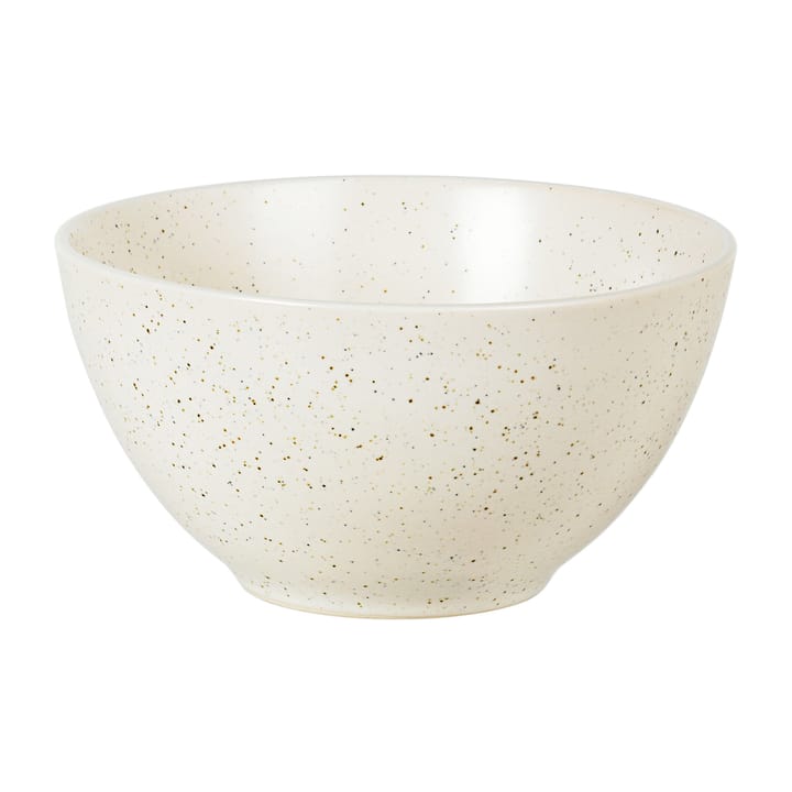 Nordic Vanilla bowl high Ø17 cm - Cream with grains - Broste Copenhagen