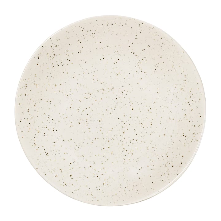 Nordic Vanilla plate Ø15 cm, Cream with grains Broste Copenhagen