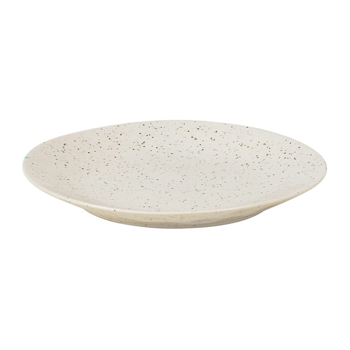 Nordic Vanilla plate Ø15 cm, Cream with grains Broste Copenhagen