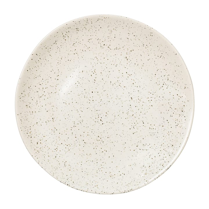 Nordic Vanilla plate Ø20 cm, Cream with grains Broste Copenhagen