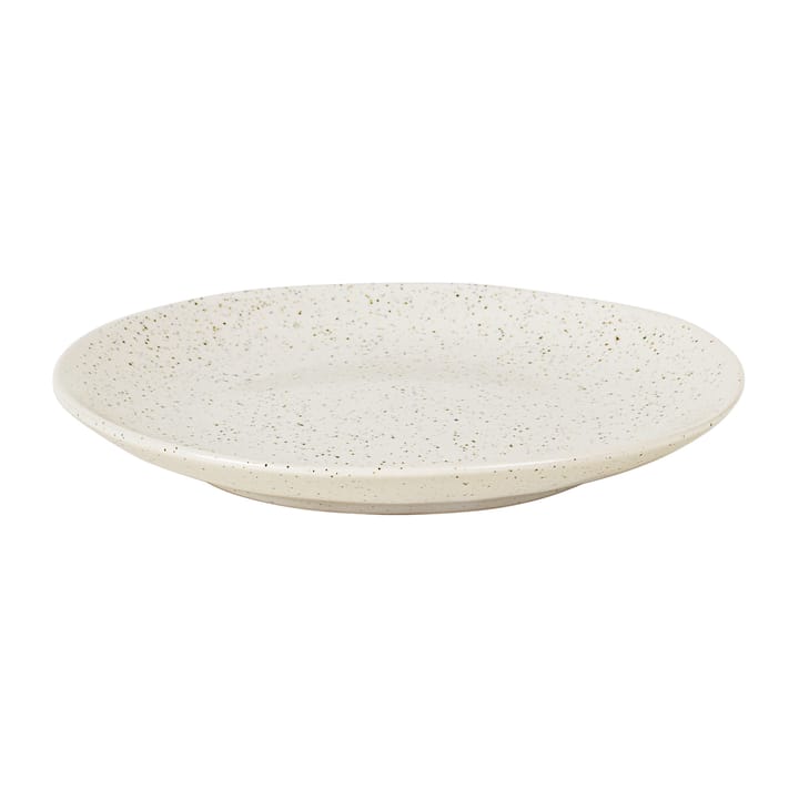 Nordic Vanilla plate Ø20 cm, Cream with grains Broste Copenhagen