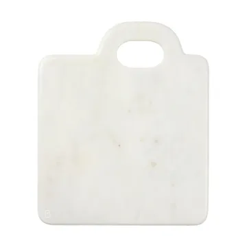 Olina cutting board 26x30 cm - White marble - Broste Copenhagen
