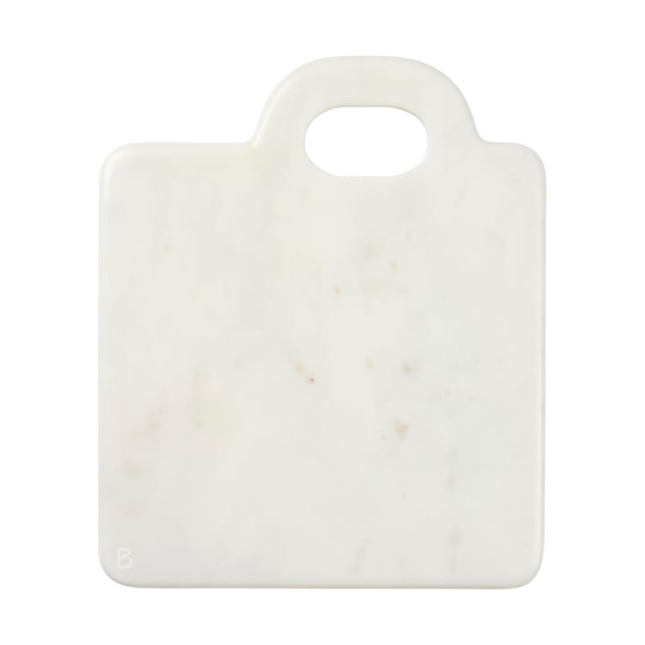 Olina cutting board 26x30 cm, White marble Broste Copenhagen