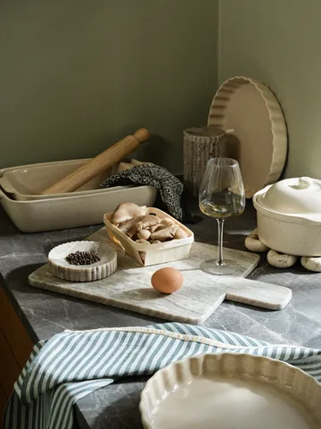 Platon bowl Ø12.5 cm - Brown marble - Broste Copenhagen