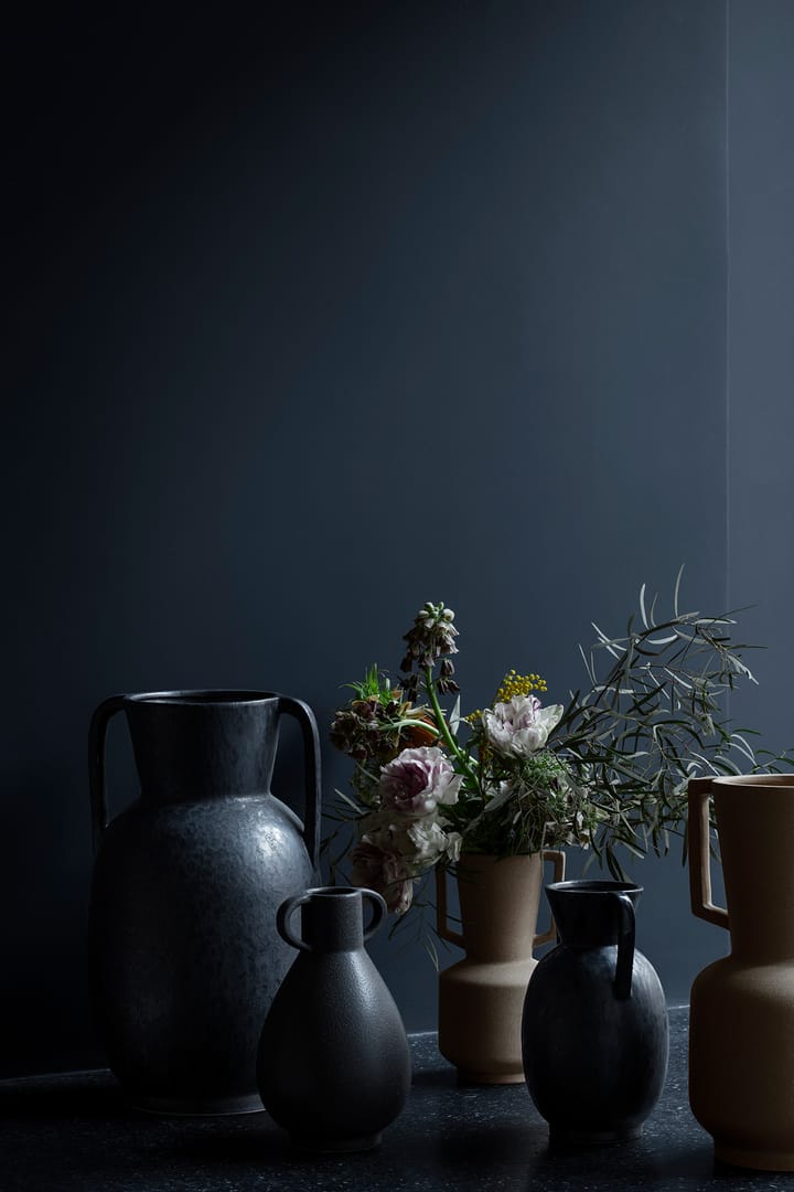 Simi vase 29 cm, Antique grey-black Broste Copenhagen