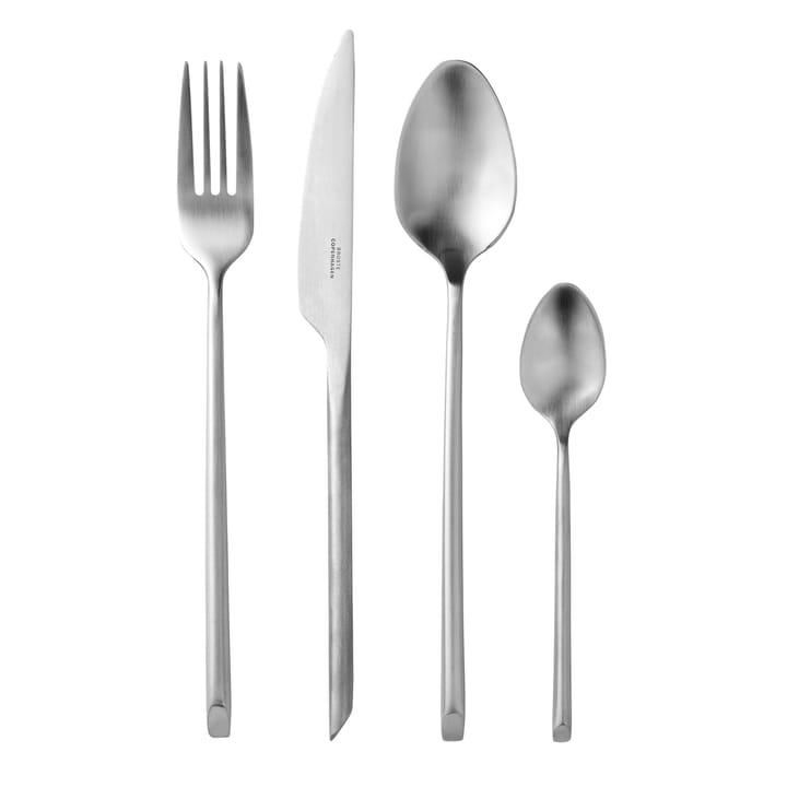 Sletten cutlery set 16 pcs, matt stainless steel Broste Copenhagen