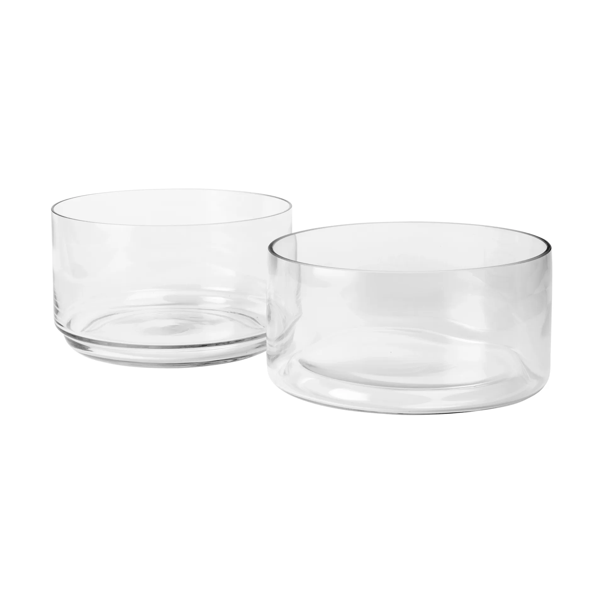 Sylvia bowl Ø21x12 cm, Clear Broste Copenhagen