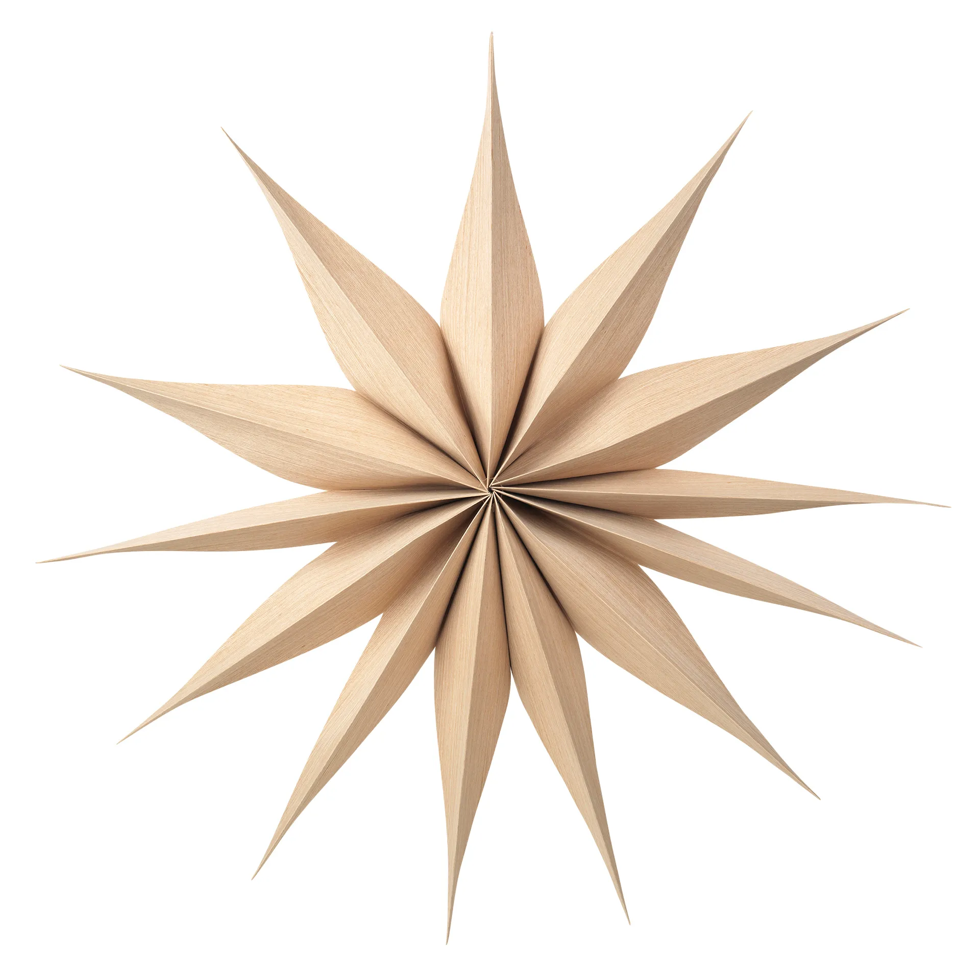 Venok Christmas star ornament Ø70 cm, natural Broste Copenhagen